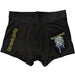 Rock Off officially licensed products Iron Maiden 'Powerslave Head' (Black) Unisex Boxer Shorts M Black