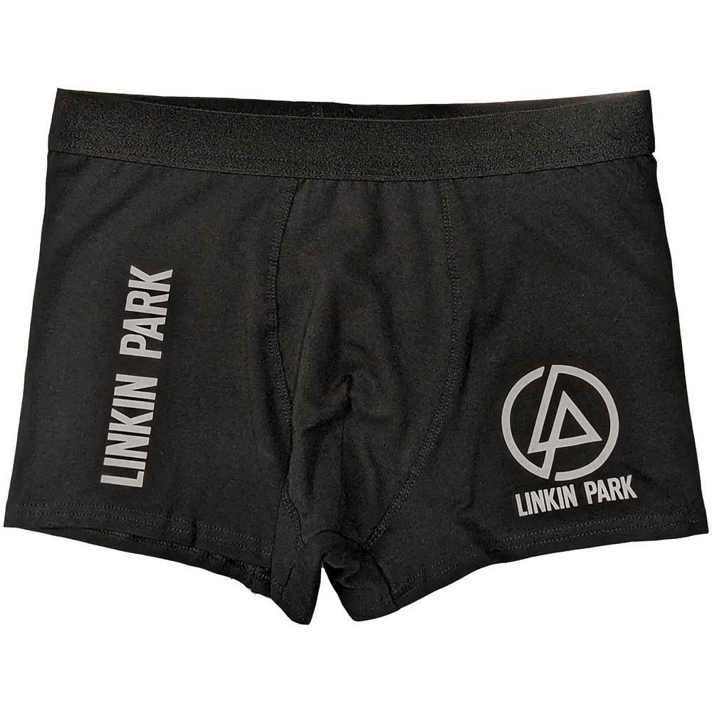 Rock Off officially licensed products Linkin Park 'Concentric' (Black) Unisex Boxer Shorts M Black