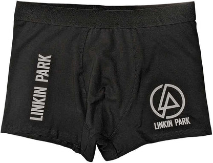 Rock Off officially licensed products Linkin Park 'Concentric' (Black) Unisex Boxer Shorts M Black