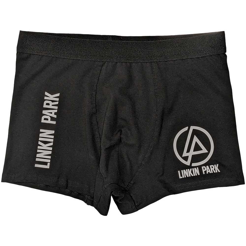 Rock Off officially licensed products Linkin Park 'Concentric' (Black) Unisex Boxer Shorts M Black