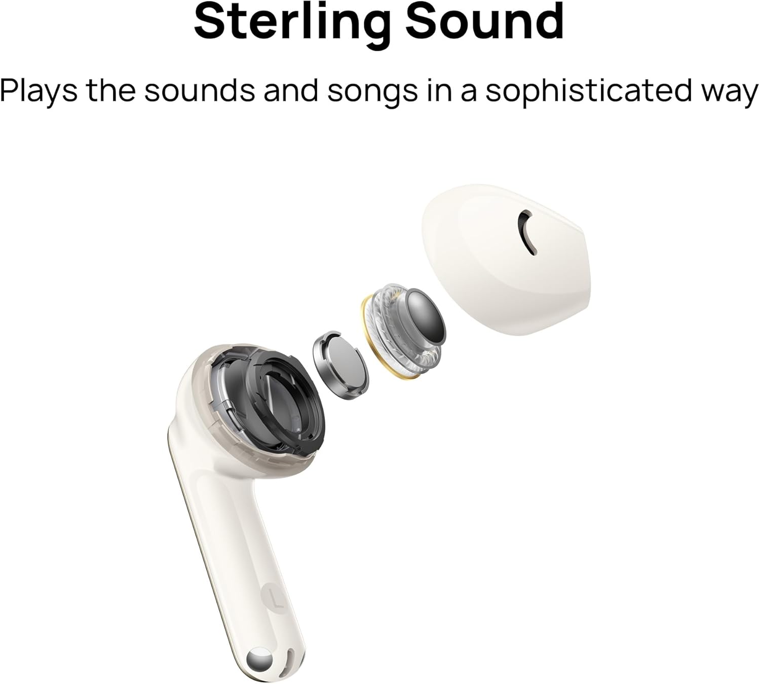 HUAWEI FreeBuds SE 3 Earbuds, 42-Hour Battery Life, Fine-grained Meets Futuristic, 3-Hour Listening on a 10-minute Charge, Long Press to Pair, Robust Bluetooth 5.4 Connections, IP54, Beige