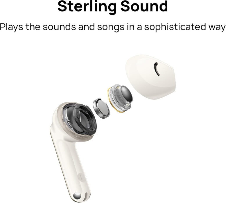 HUAWEI FreeBuds SE 3 Earbuds, 42-Hour Battery Life, Fine-grained Meets Futuristic, 3-Hour Listening on a 10-minute Charge, Long Press to Pair, Robust Bluetooth 5.4 Connections, IP54, Beige