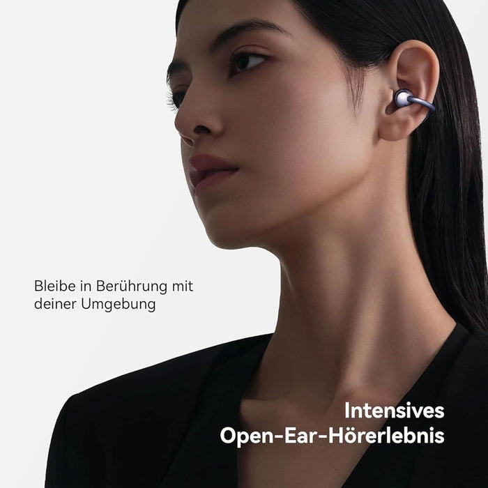 HUAWEI FreeClip, Groundbreaking Aesthetic Design, Feather-light Wearing, Open-ear Listening, AI Crystal-Clear Call, Long Battery Life, Dual-Device Connections, Rose Gold
