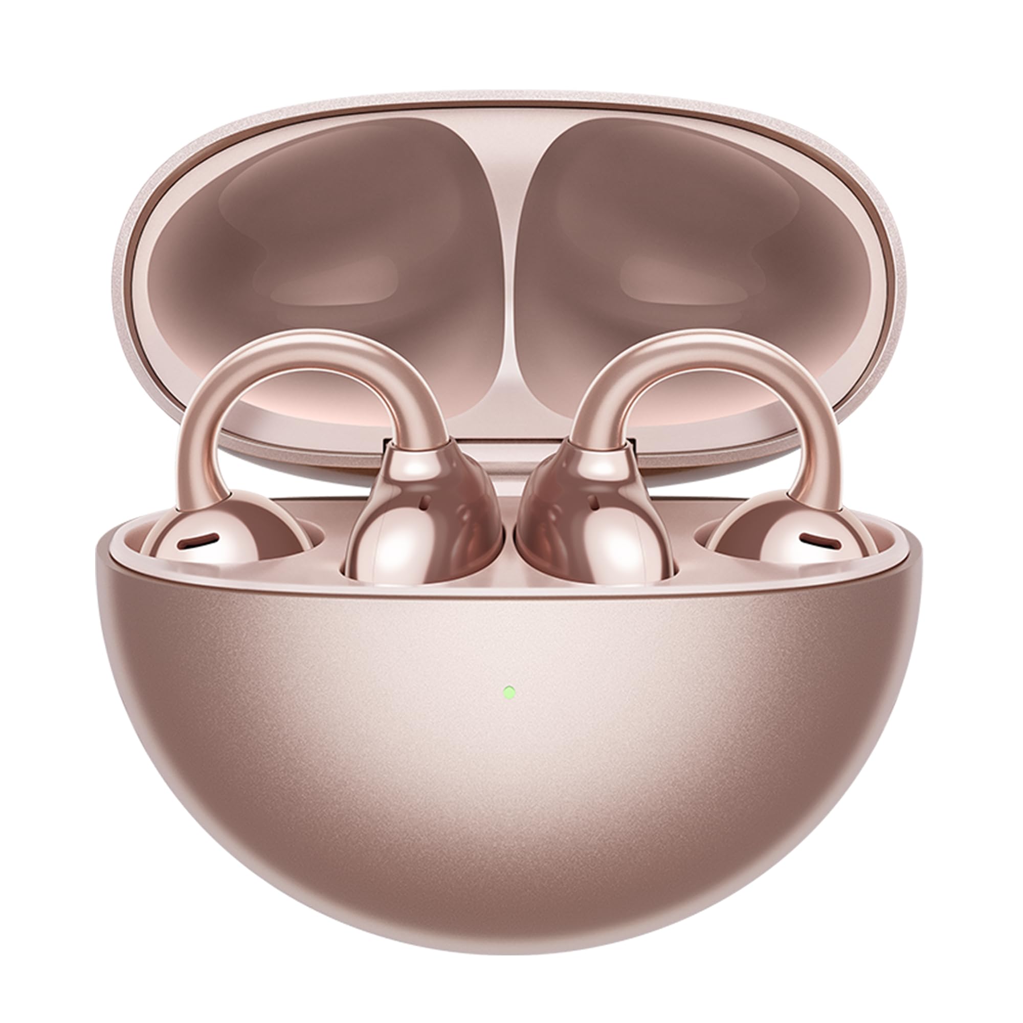 HUAWEI FreeClip, Groundbreaking Aesthetic Design, Feather-light Wearing, Open-ear Listening, AI Crystal-Clear Call, Long Battery Life, Dual-Device Connections, Rose Gold