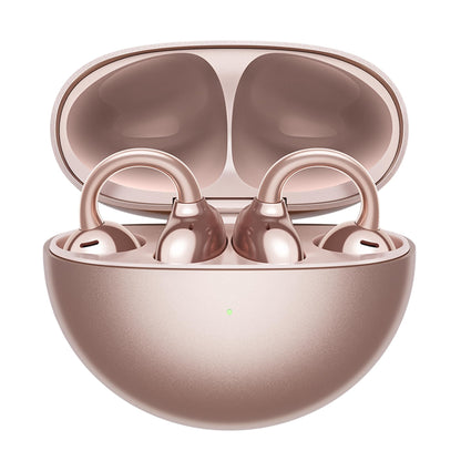 HUAWEI FreeClip, Groundbreaking Aesthetic Design, Feather-light Wearing, Open-ear Listening, AI Crystal-Clear Call, Long Battery Life, Dual-Device Connections, Rose Gold