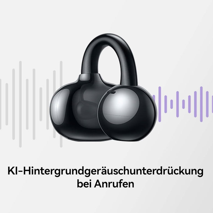 HUAWEI FreeClip, Groundbreaking Aesthetic Design, Feather-light Wearing, Open-ear Listening, AI Crystal-Clear Call, Long Battery Life, Dual-Device Connections, Rose Gold