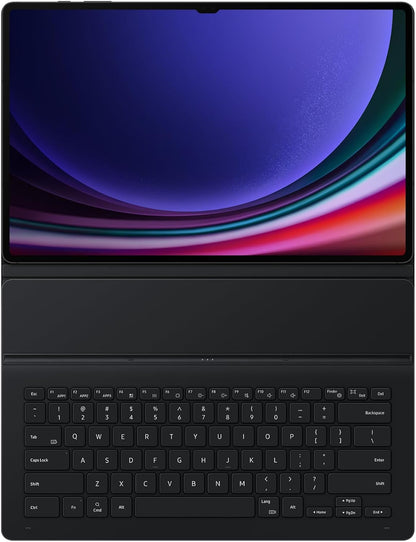 Samsung Galaxy Official Slim Book Cover Keyboard for Tab S9 Ultra, Black Black Slim Book Cover Keyboard