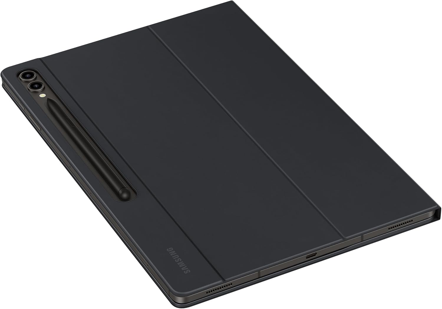 Samsung Galaxy Official Slim Book Cover Keyboard for Tab S9 Ultra, Black Black Slim Book Cover Keyboard