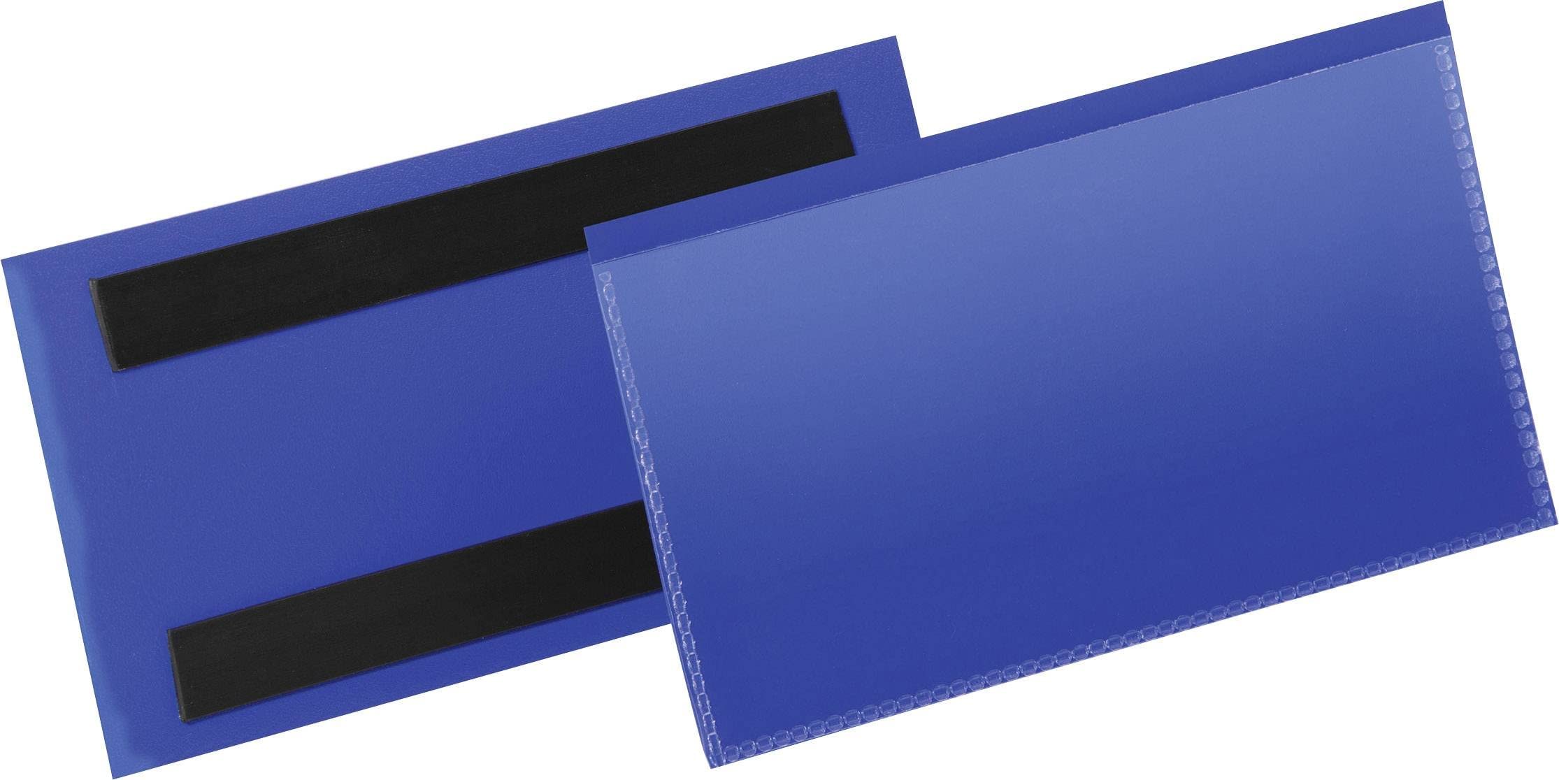 Durable Magnetic Document Pouch 15 0x 67 mm, Pack of 50 Pieces, Dark Blue