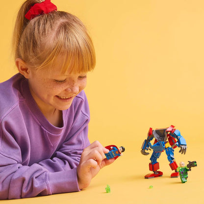 Lego: 76302 - Super Heroes Dc - Mech Di Superman Contro Lex Luthor