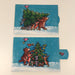 Trasformazione carta vibrante carta lebende carta Natale animali della foresta