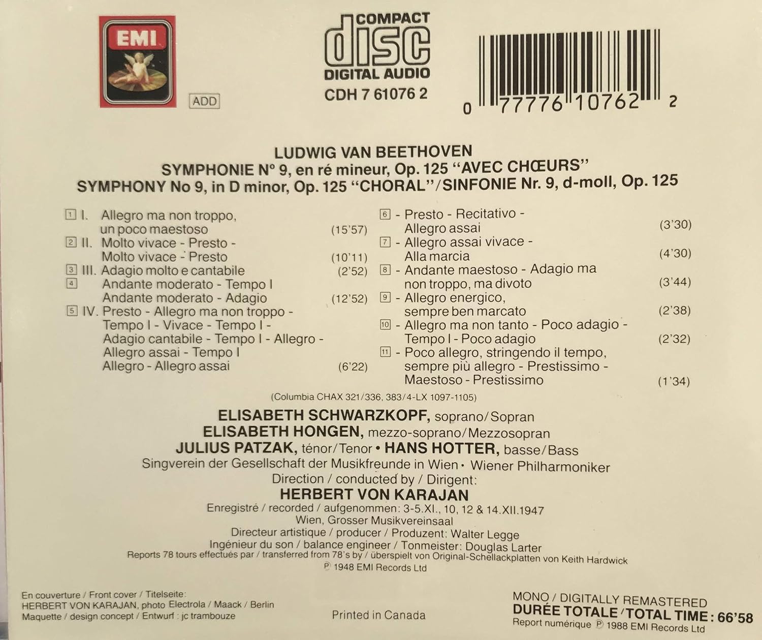 Beethoven:Symphony No.9