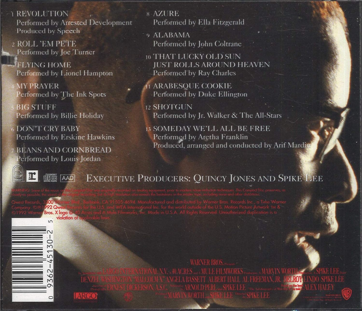 Malcolm X (bof)
