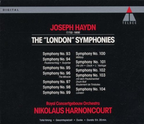 Symphonies Londres NØ93-104