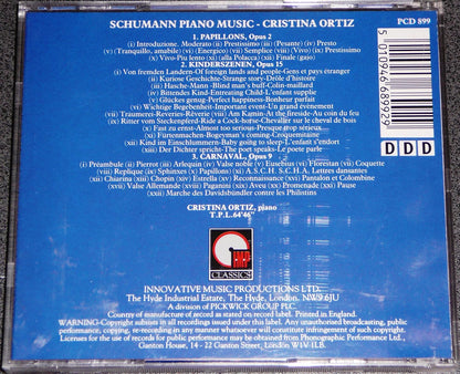 Schumann-Papillons+Carnaval+Kinderszenen/C.Ortiz