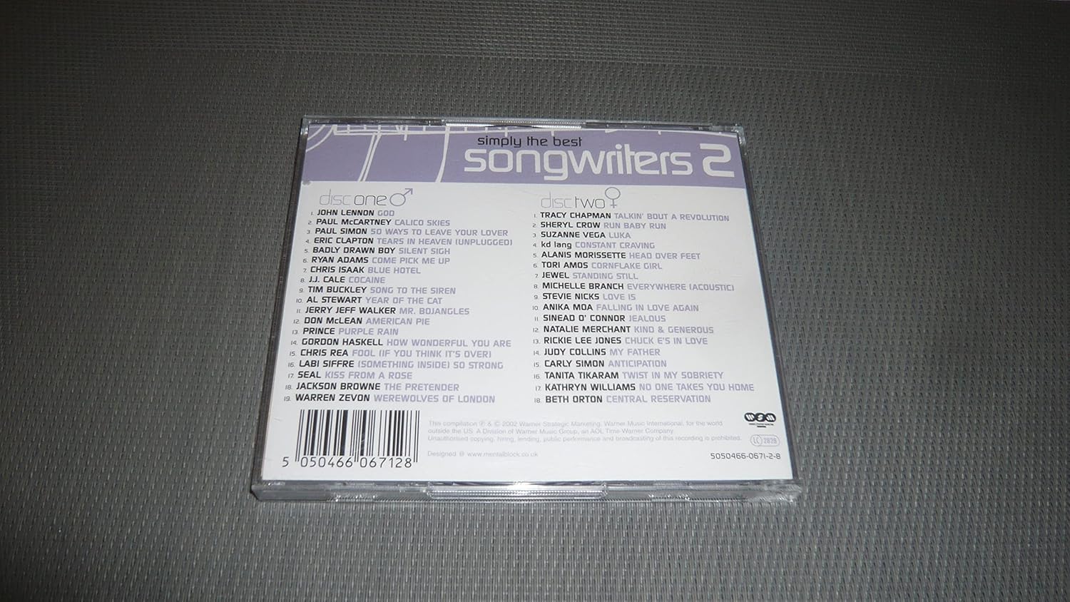 Simply the Best Songwriters2