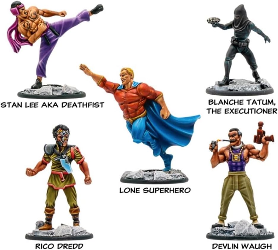 Warlord Games Lone Wolves - for Judge Dredd Highly Detailed 2000AD Miniatures for Table-top Wargaming