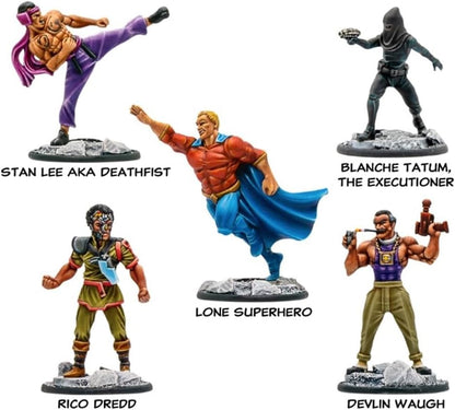 Warlord Games Lone Wolves - for Judge Dredd Highly Detailed 2000AD Miniatures for Table-top Wargaming