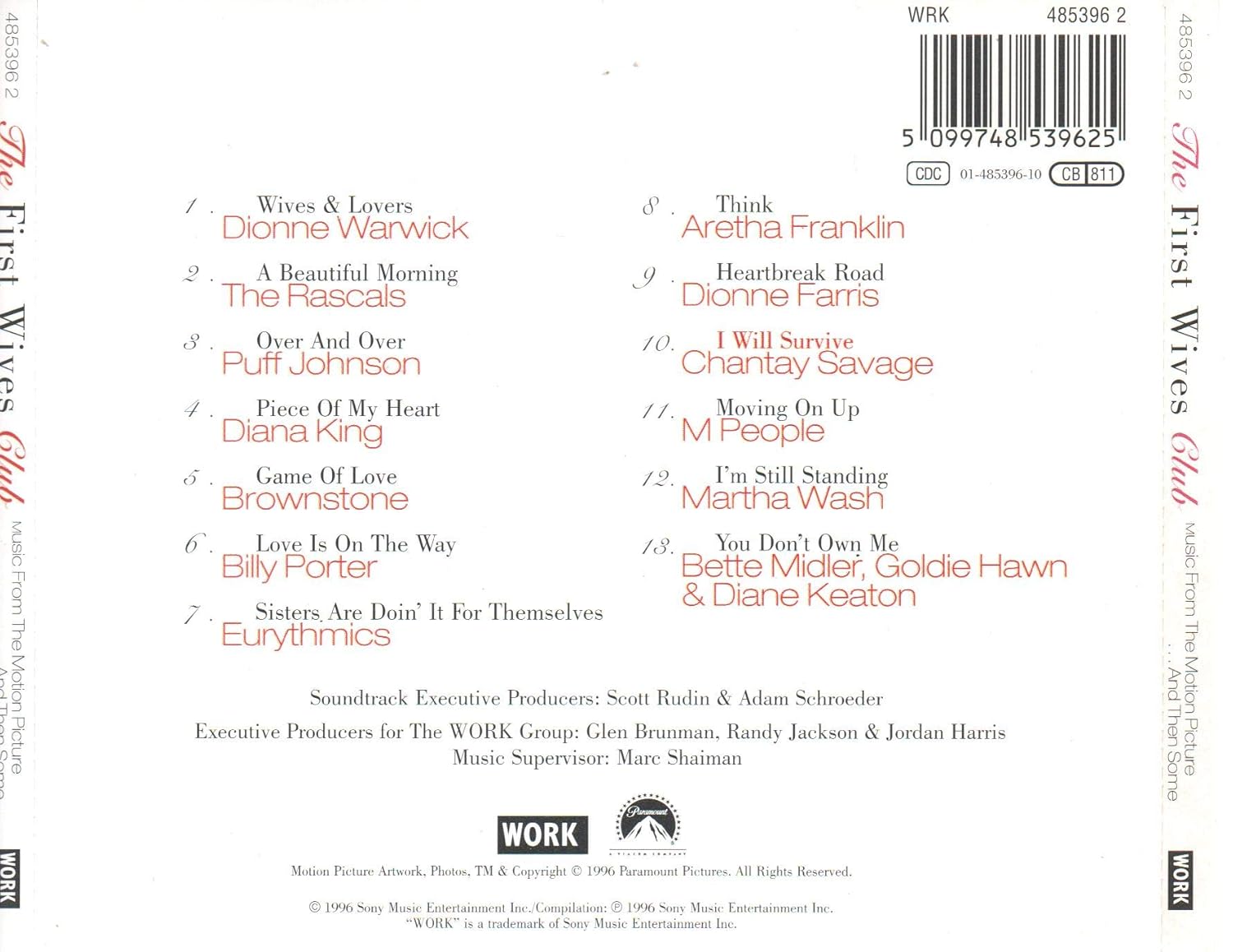 The First Wives Club (bof)