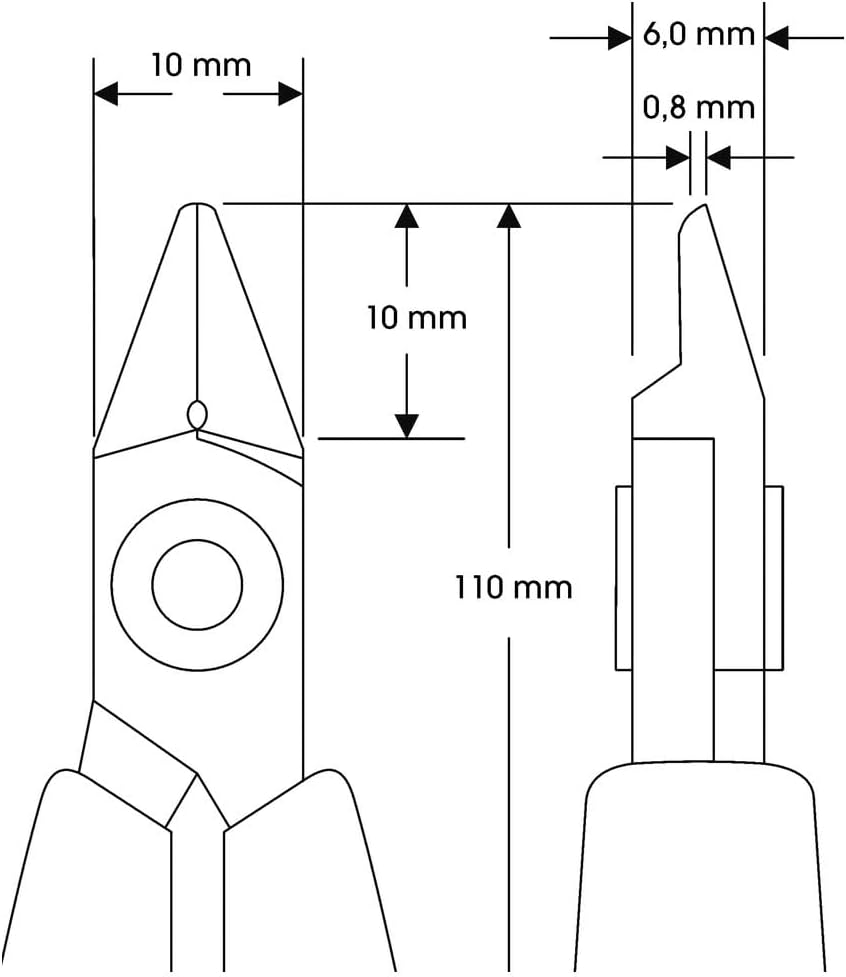 Lindström 8142 Zijkniptang