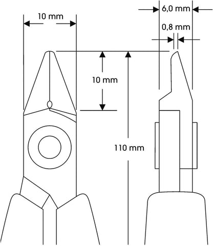 Lindström 8142 Zijkniptang