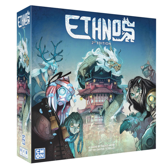 CMON | Ethnos 2nd Edition | Board Game | Ages 14+ | 1-6 Players | 45+ Minutes Playing Time