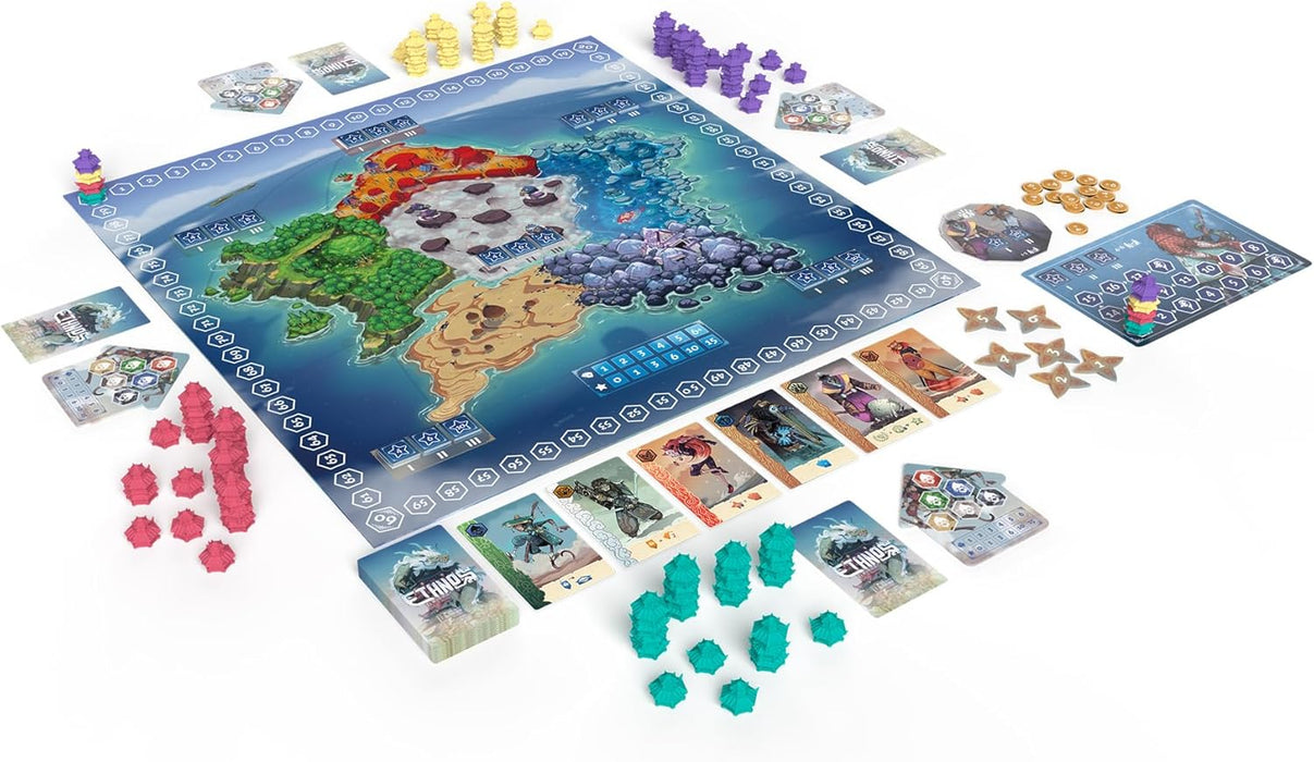 CMON | Ethnos 2nd Edition | Board Game | Ages 14+ | 1-6 Players | 45+ Minutes Playing Time