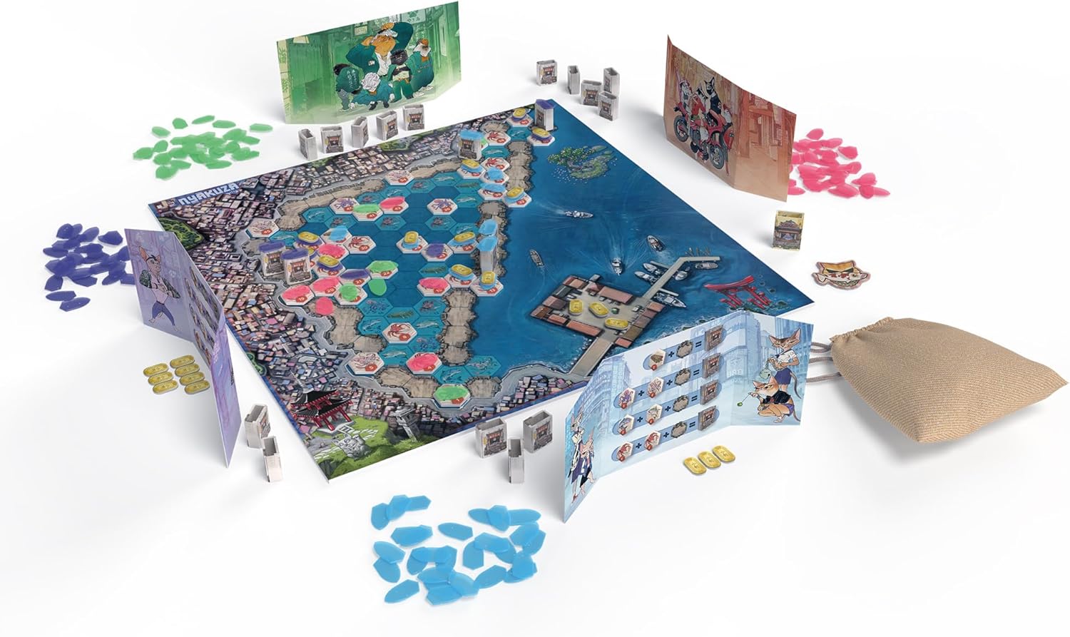 CMON- Juego de Estrategia Familiar, Multicolor (NYA001