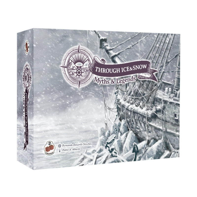 2Tomatoes Games | Through Ice and Snow Myths & Legends | Juego de Mesa Exploración | Estrategia y Aventura | 1-4 Jugadores | Español, Alemán, Inglés y Francés | Histórico, Lugares, Marítimo