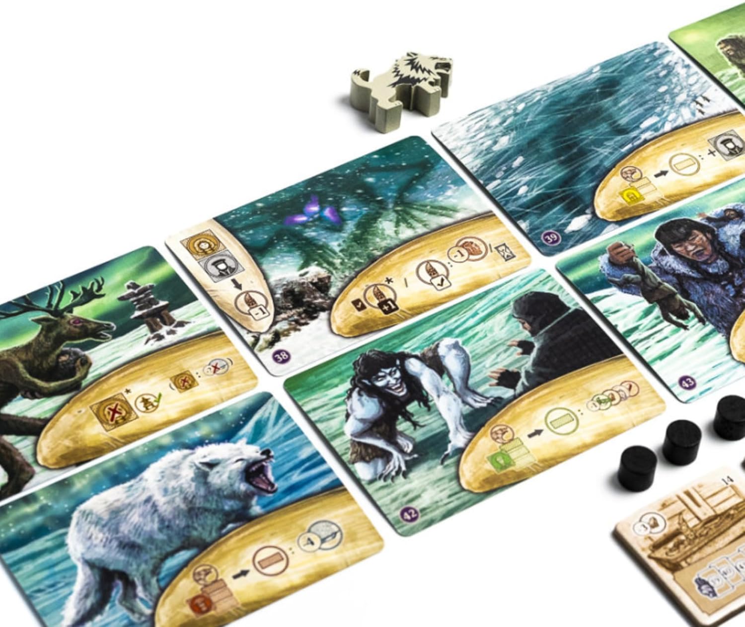 2Tomatoes Games | Through Ice and Snow Myths & Legends | Juego de Mesa Exploración | Estrategia y Aventura | 1-4 Jugadores | Español, Alemán, Inglés y Francés | Histórico, Lugares, Marítimo