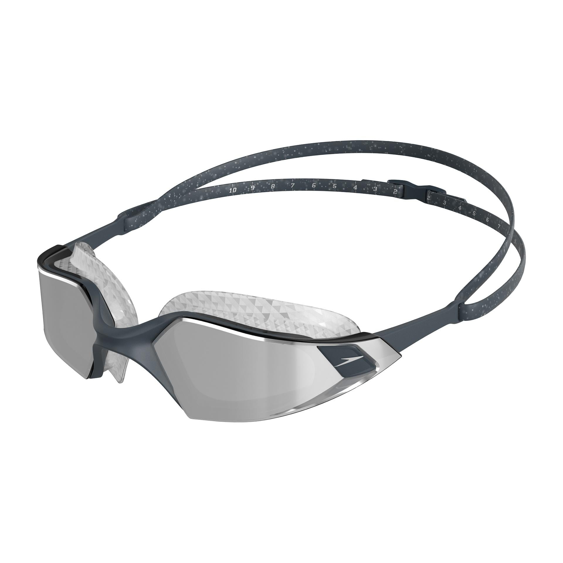 Speedo Aquapulse Pro Mirror Goggles Adult Grey/Silver Adult Grey/Silver