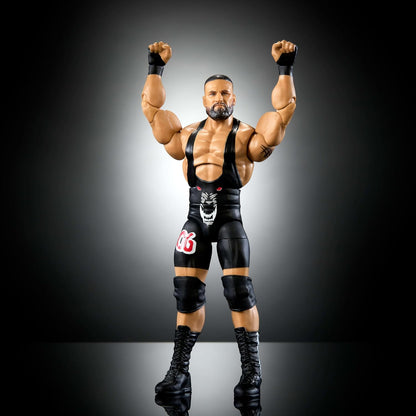 Mattel WWE Elite Action Figure & Accessories, Series #114 6-inch Collectible Bron Breakker with 25 Articulation Points & Swappable Hands