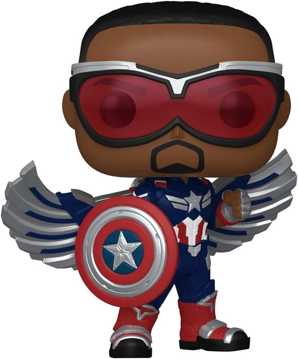 Funko POP! Marvel: Captain America: Brave New World - Captain America - Collectable Vinyl Figure - Gift Idea - Official Merchandise - Toys for Kids & Adults - Movies Fans - Model Figure for Collectors