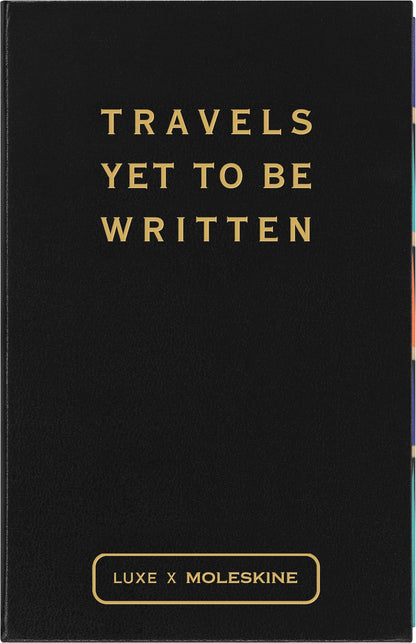 Moleskine Luxe City Collector Box, Gift Set Collection with 4 Tourist Guide Notebooks for Paris, London, New York and Rome, Fabric Covers, Pocket Format 9 x 14 cm