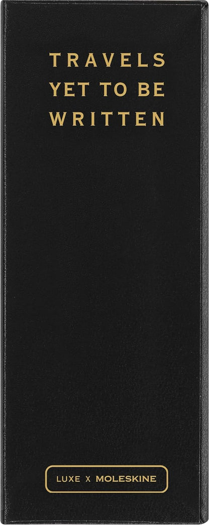 Moleskine Luxe City Collector Box, Gift Set Collection with 4 Tourist Guide Notebooks for Paris, London, New York and Rome, Fabric Covers, Pocket Format 9 x 14 cm