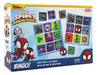 SHUFFLE Spidey and his Amazing Friends Bingo, Match Spidey, Friends and Villains in this Fun Game for Marvel Fans, Great Gift, 2-4 Players, Ages 3+ Years