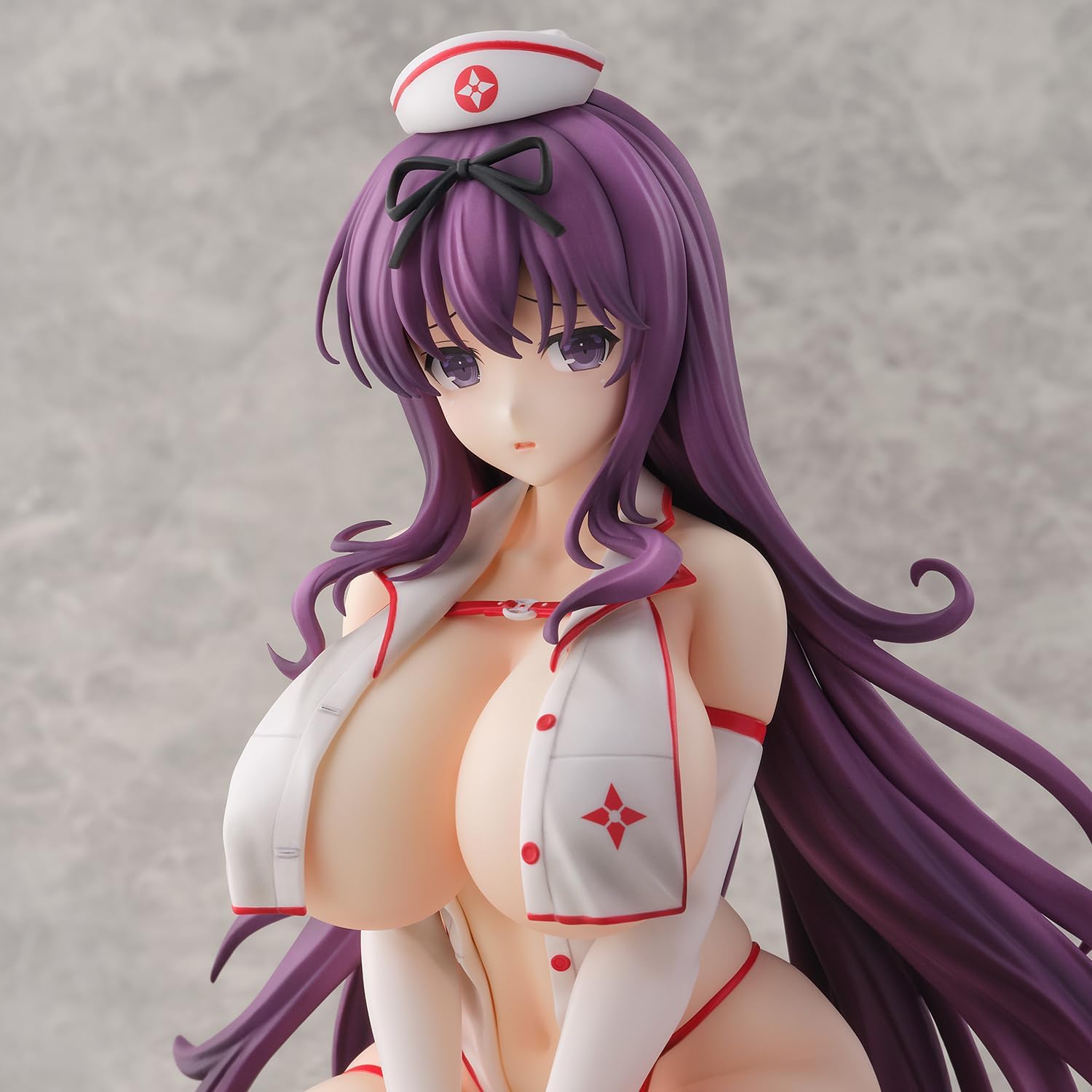 Shinobi Master Senran Kagura: New Link Pvc Statue 1/4 Murasaki: Sexy Nurse Ver. 23 Cm