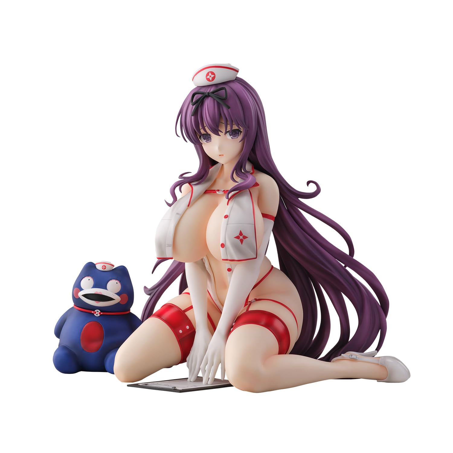 Shinobi Master Senran Kagura: New Link Pvc Statue 1/4 Murasaki: Sexy Nurse Ver. 23 Cm