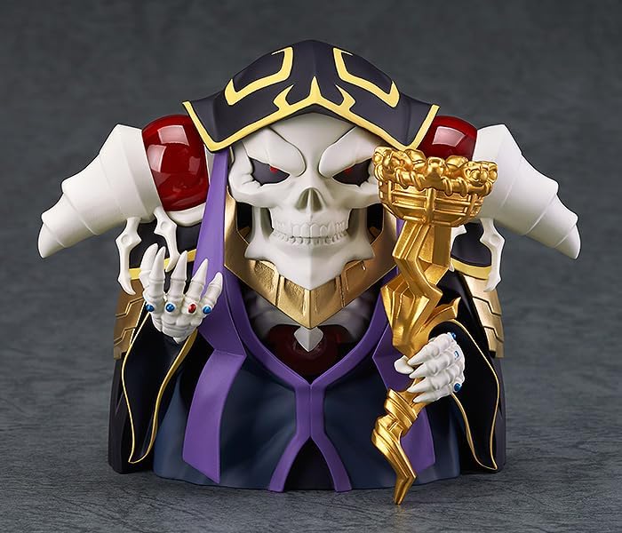 Nendoroid Overlord Ainz Wool Gown, Non-scale, Plastic, Pre-painted Action Figure, Secondary Resale