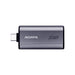 ADATA SE750 1000GB High Speed Type-C up to 1000MB/s Compatible with Mobile Phones, Portable Gaming Devices Black (SC750-1000G-CBK