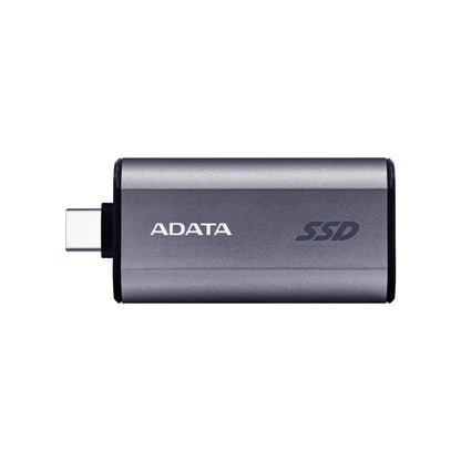 ADATA SE750 1000GB High Speed Type-C up to 1000MB/s Compatible with Mobile Phones, Portable Gaming Devices Black (SC750-1000G-CBK