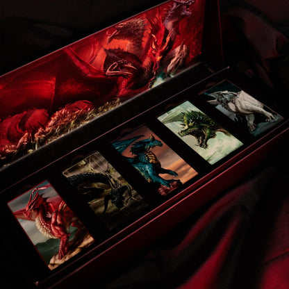 FaNaTtik Dungeons & Dragons Chromatic Dragons Collector's Metal Ingot Set