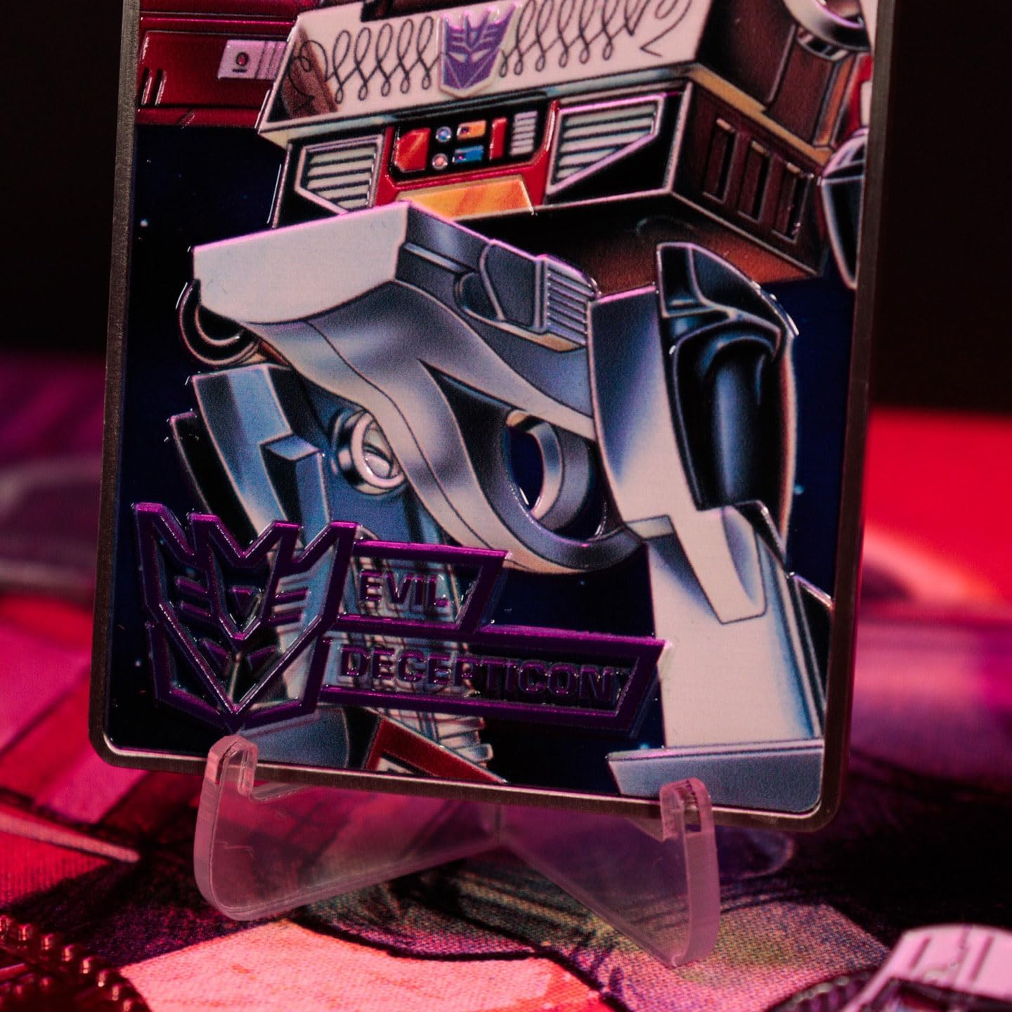 FaNaTtik Transformers 40th Anniversary Decepticons Metal Collectible Ingot