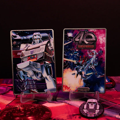 FaNaTtik Transformers 40th Anniversary Decepticons Metal Collectible Ingot
