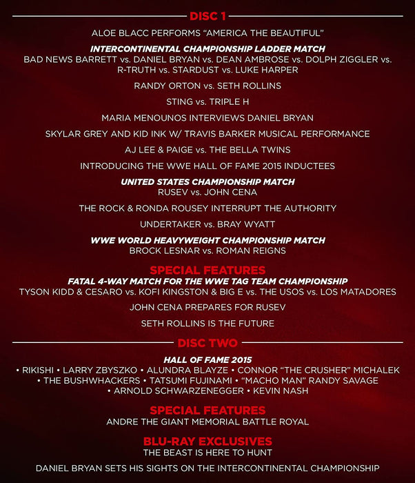 WWE: WrestleMania 31