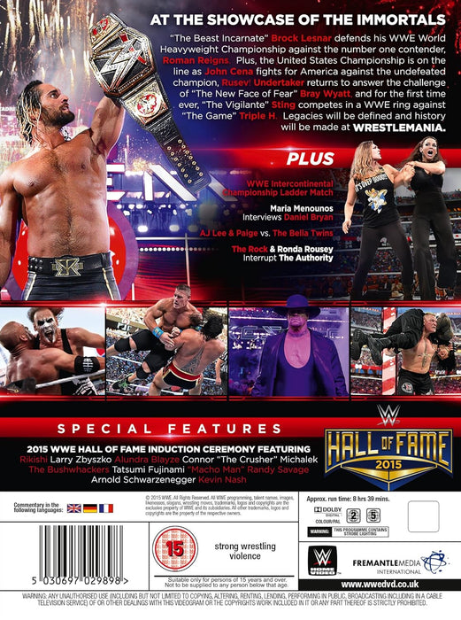 WWE: WrestleMania 31