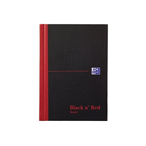 BLACK N RED BOOK A6 FEINT C66655