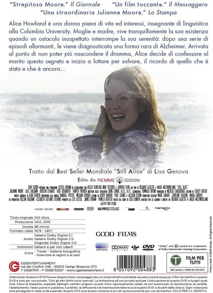 still alice dvd Italian Import