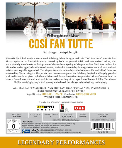 Mozart:Cosi Fan Tutti