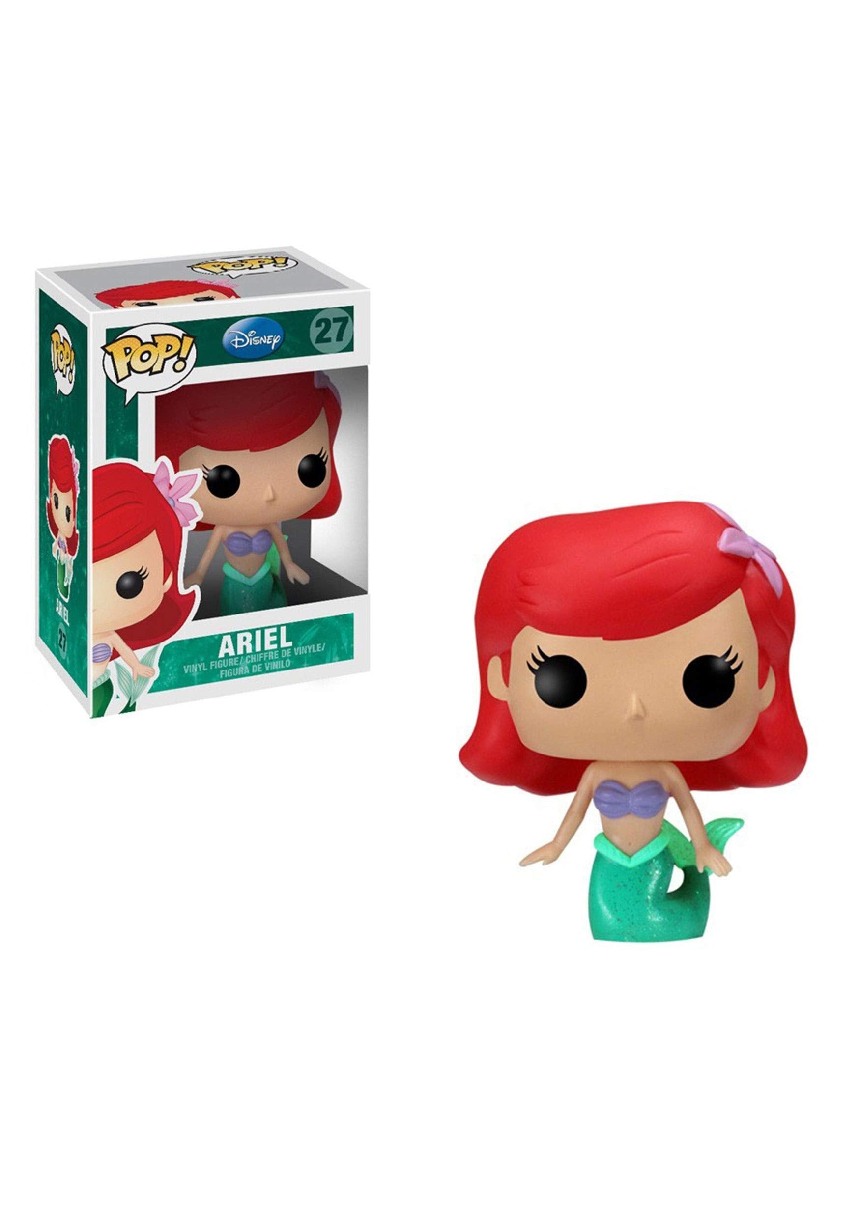 Funko POP! Disney Little Mermaid - Ariel - Collectable Vinyl Figure - Gift Idea - Official Merchandise - Toys for Kids & Adults - Movies Fans - Model Figure for Collectors and Display One Size